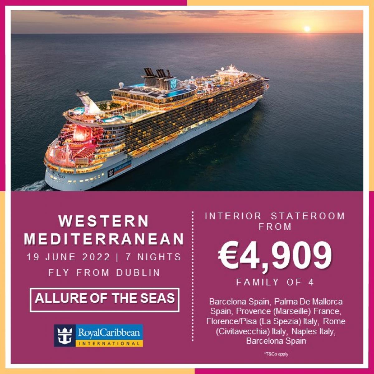 family cruises around the mediterranean